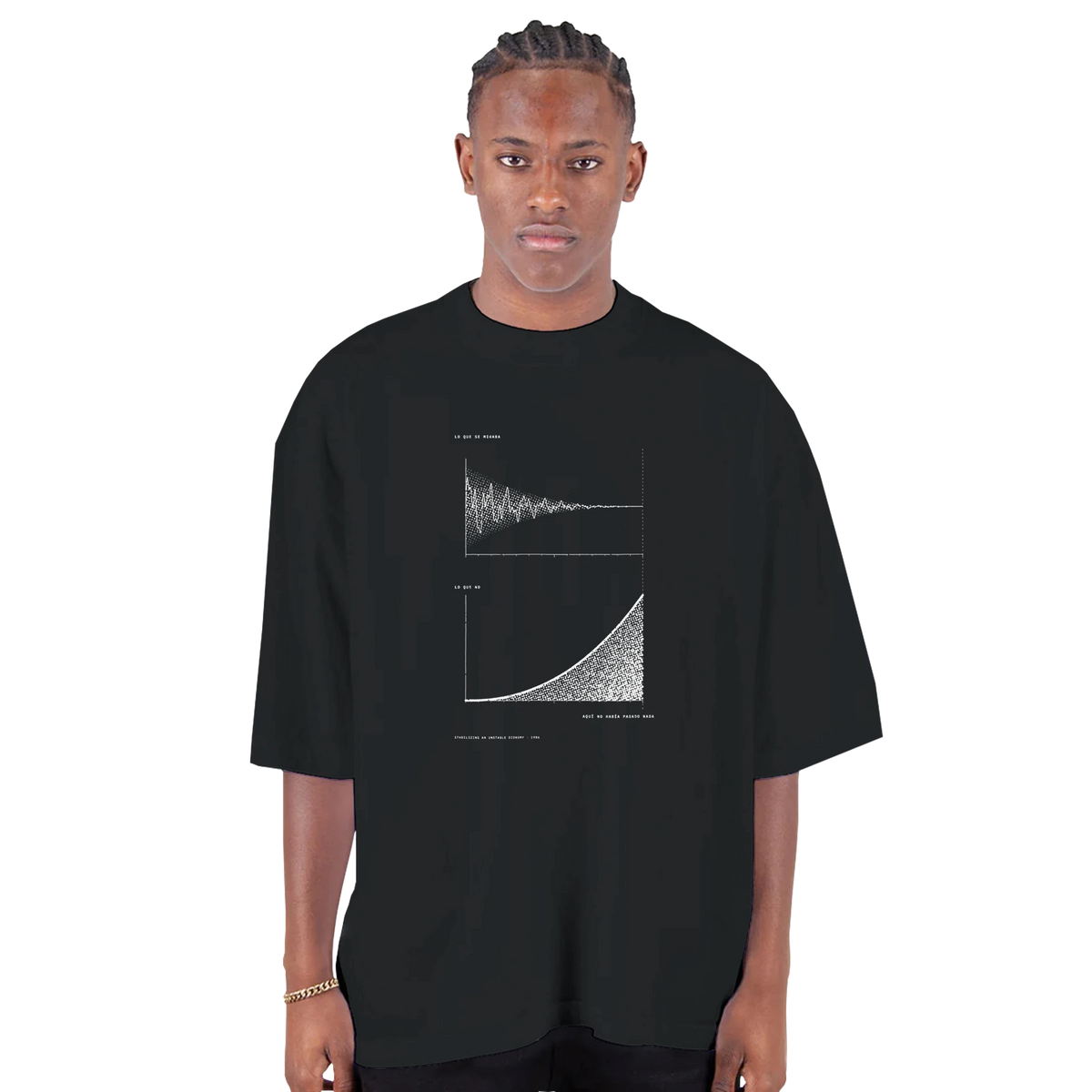 見られていたもの — ドロップショルダー・オーバーサイズTシャツ