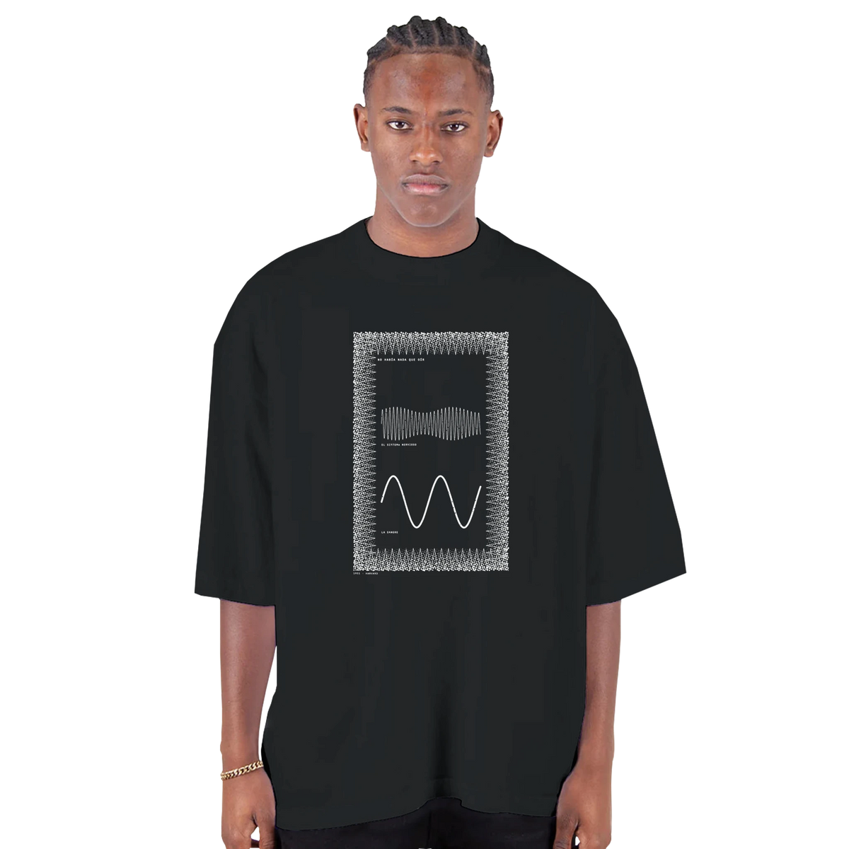 There Was Nothing to Hear — Oversized Drop-Shoulder T-Shirt
