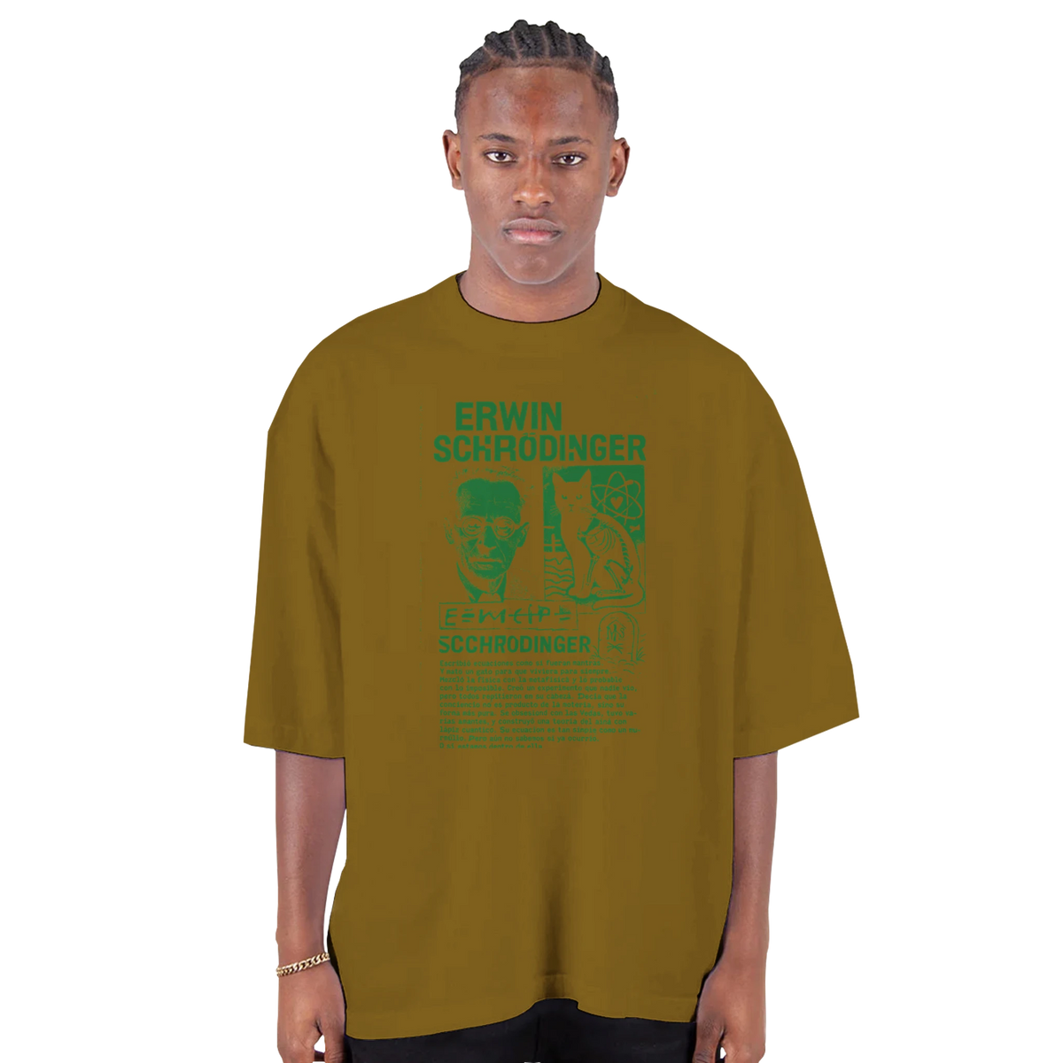 El Pulso Inestable — Camiseta Oversized de Hombro Caído