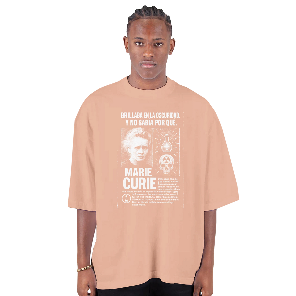 Irradiated Relic — Oversized Drop-Shoulder T-Shirt