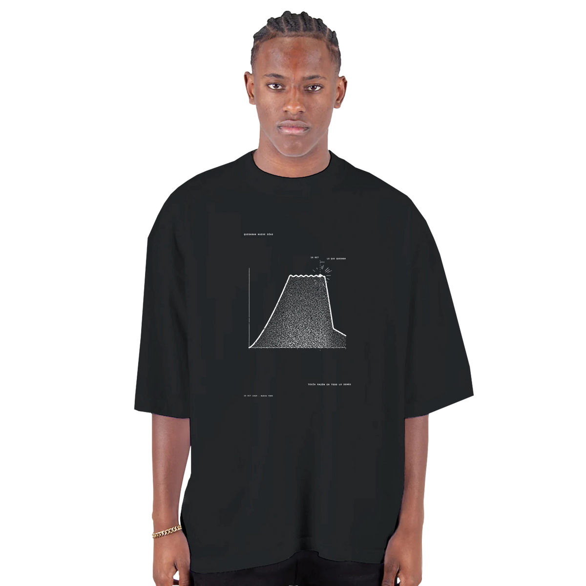 残り九日 — ドロップショルダー・オーバーサイズTシャツ
