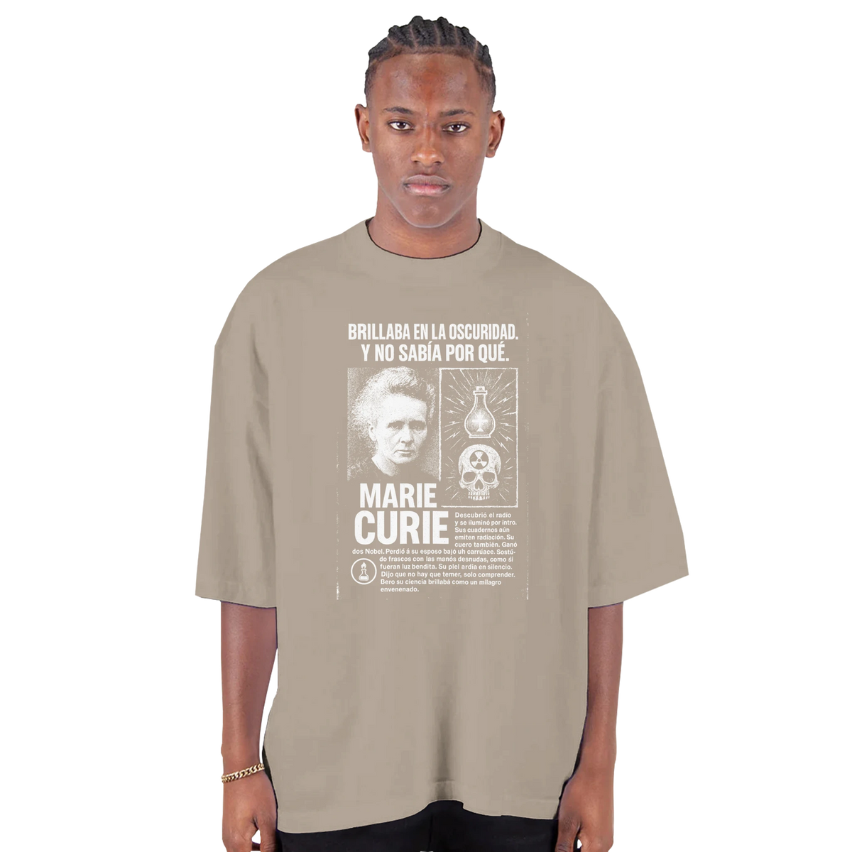 Irradiated Relic — Oversized Drop-Shoulder T-Shirt