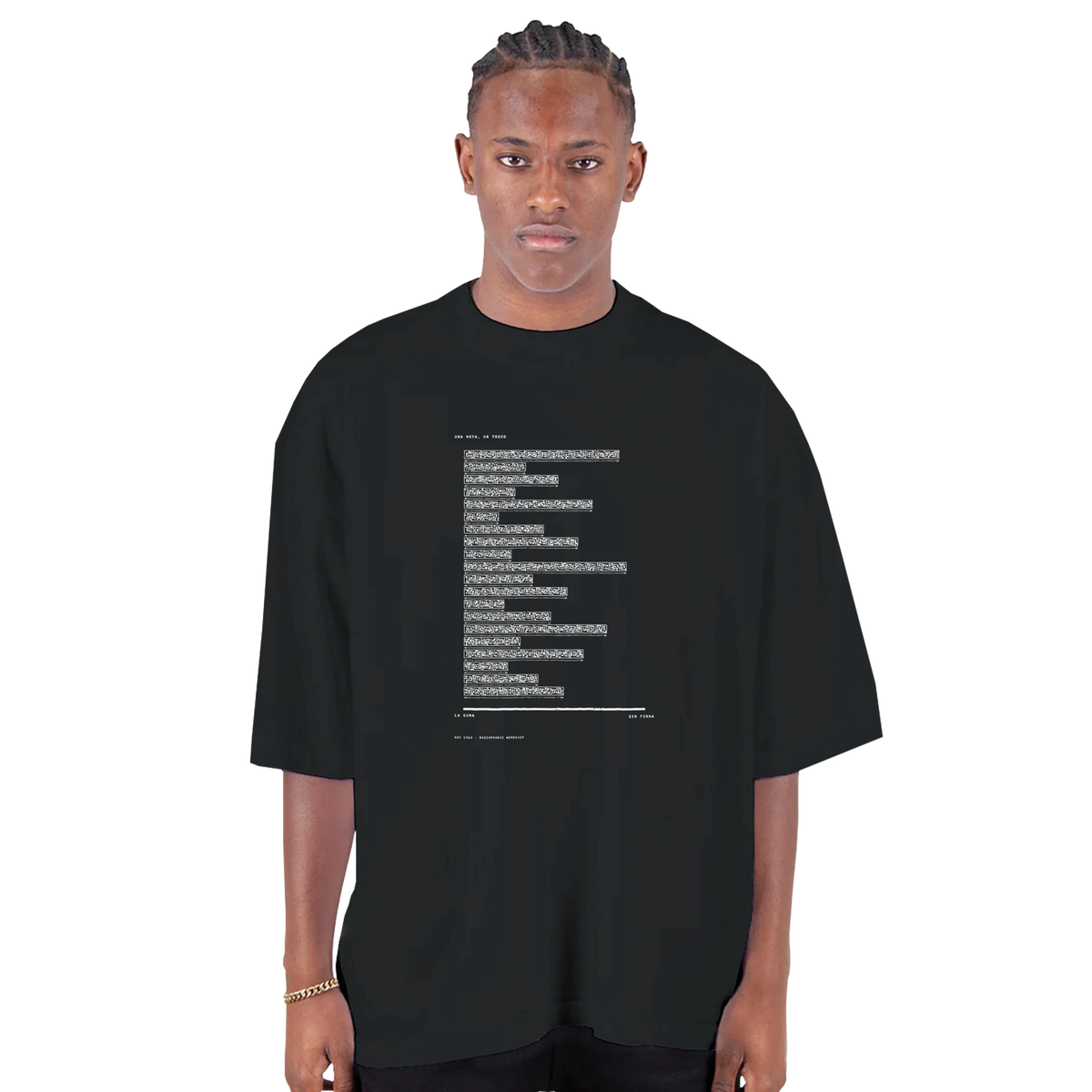 一音、一片 — ドロップショルダー・オーバーサイズTシャツ