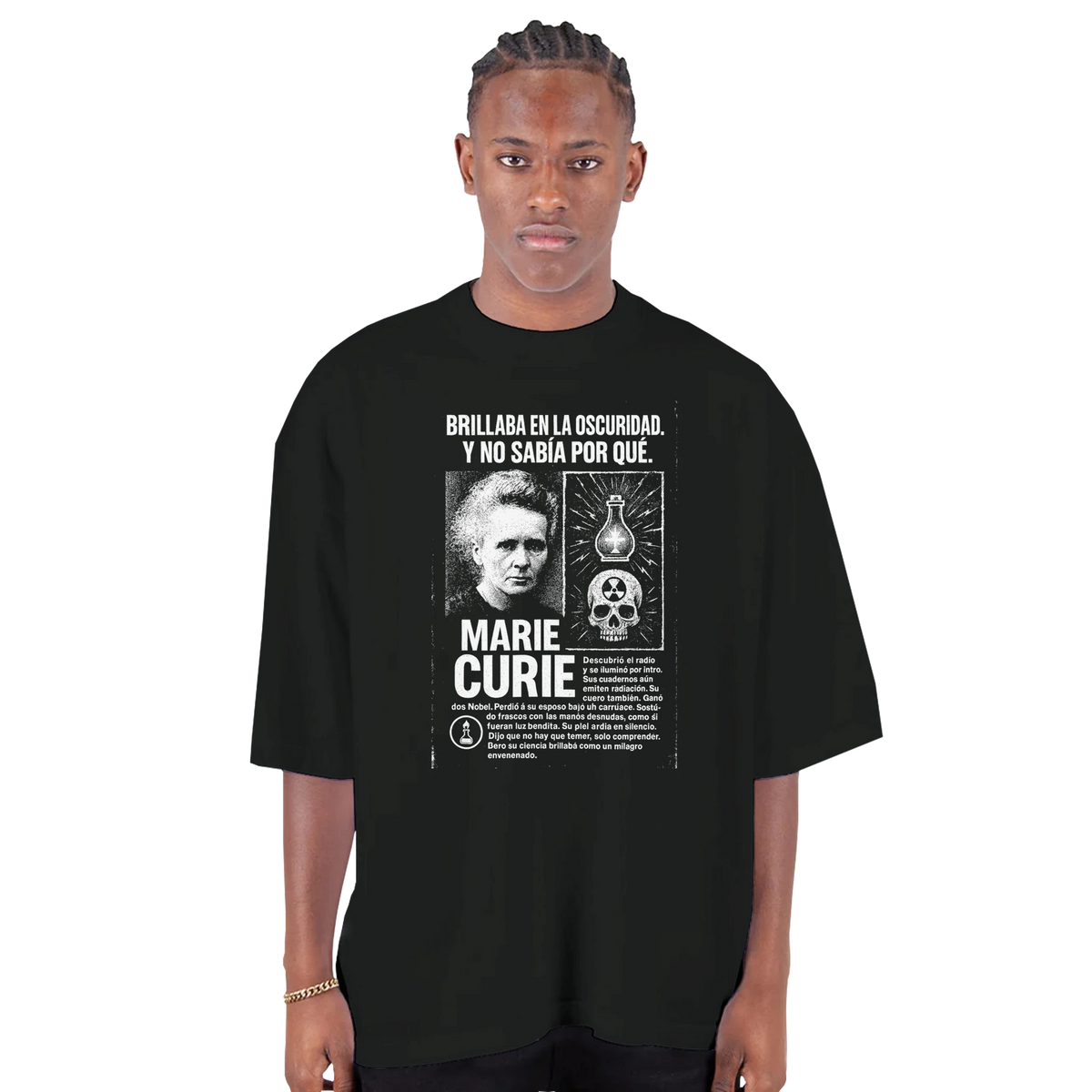 Irradiated Relic — Oversized Drop-Shoulder T-Shirt