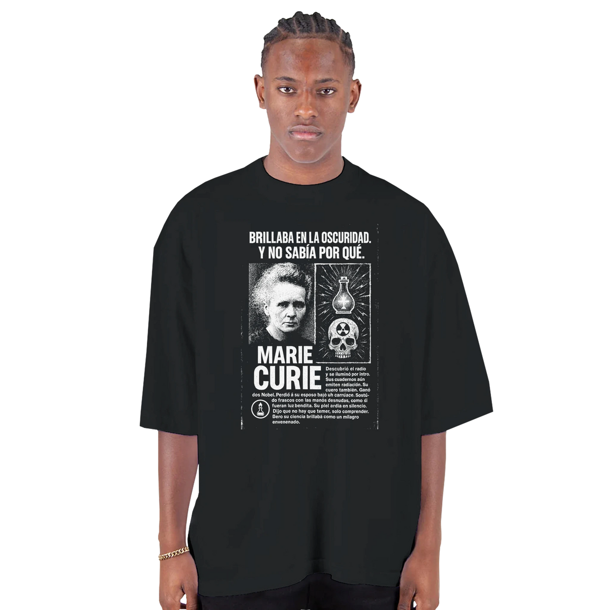 Irradiated Relic — Oversized Drop-Shoulder T-Shirt