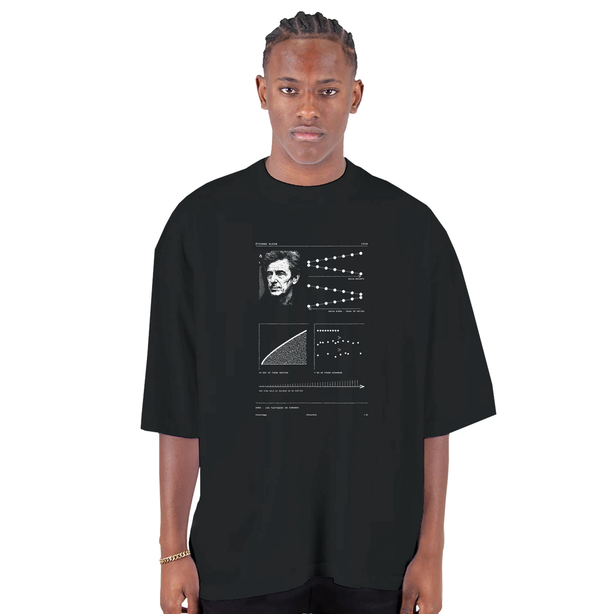 クライン · 逆に辿れぬもの — ドロップショルダー・オーバーサイズTシャツ