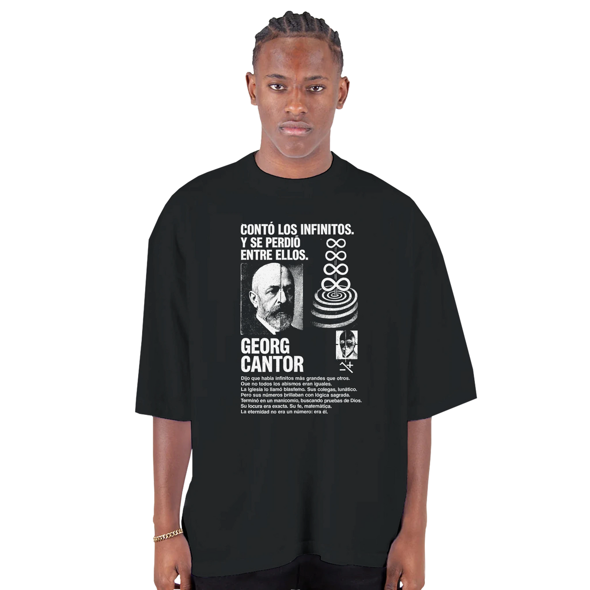 無限の共食い — ドロップショルダー・オーバーサイズTシャツ