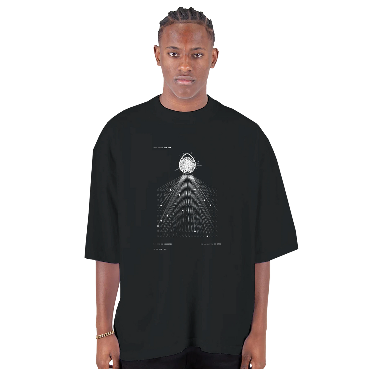 一滴で二百 — ドロップショルダー・オーバーサイズTシャツ