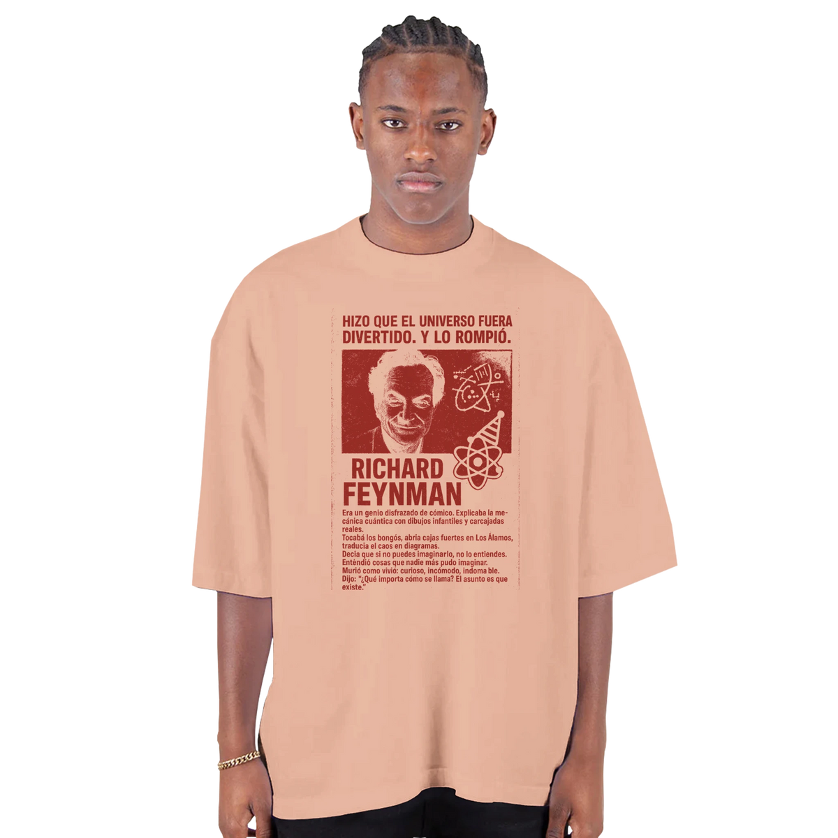 El Juglar de la Entropía — Camiseta Oversized de Hombro Caído