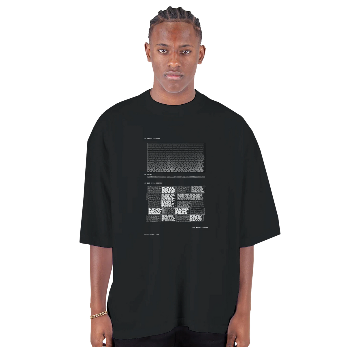 課された順序 — ドロップショルダー・オーバーサイズTシャツ