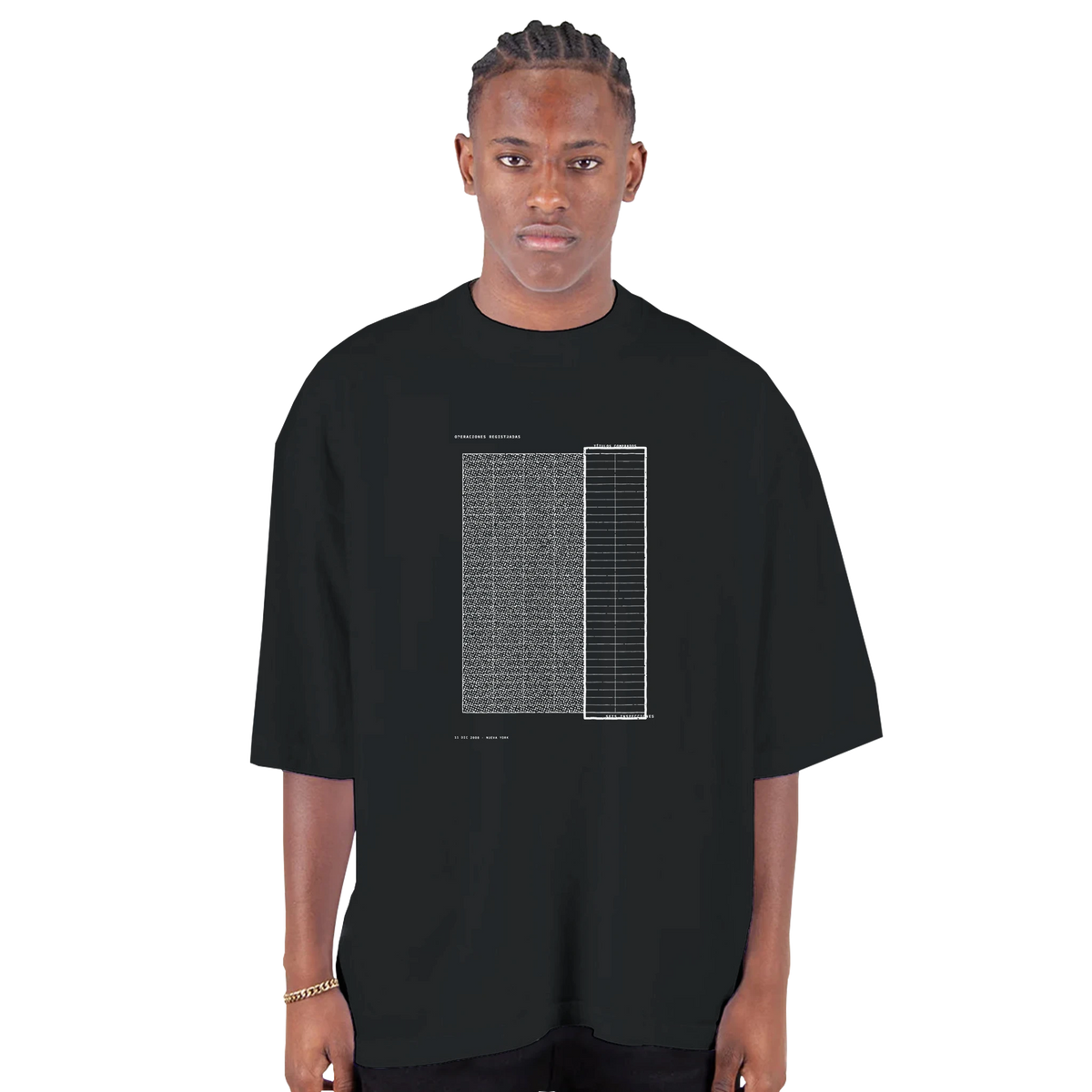 Trades on Record — Oversized Drop-Shoulder T-Shirt