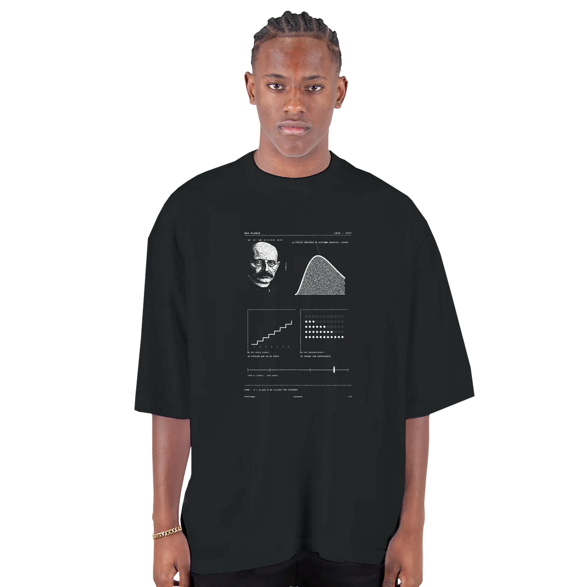 プランク · 割れぬ段 — ドロップショルダー・オーバーサイズTシャツ