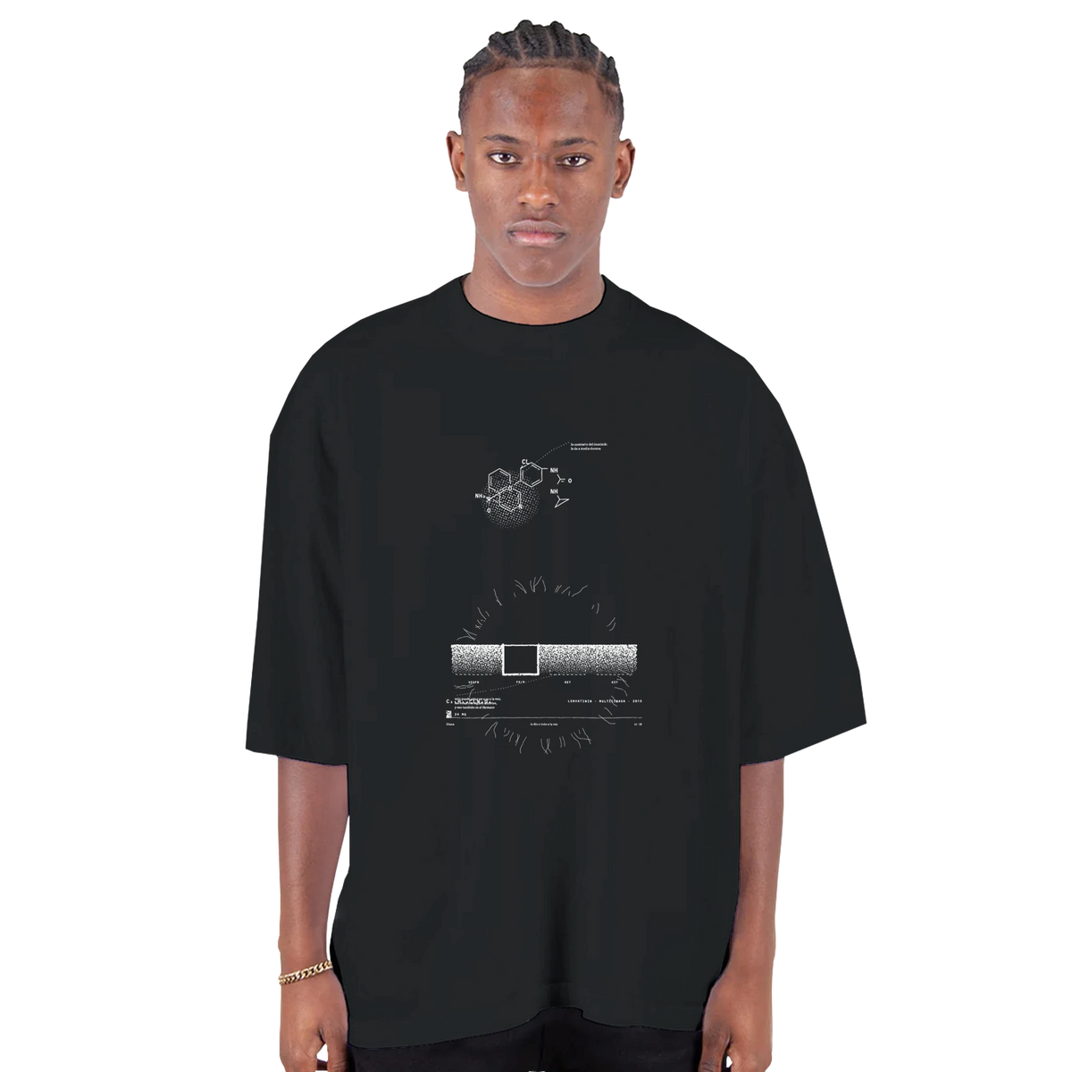 レンバチニブ · 一度にすべてを打った — ドロップショルダー・オーバーサイズTシャツ