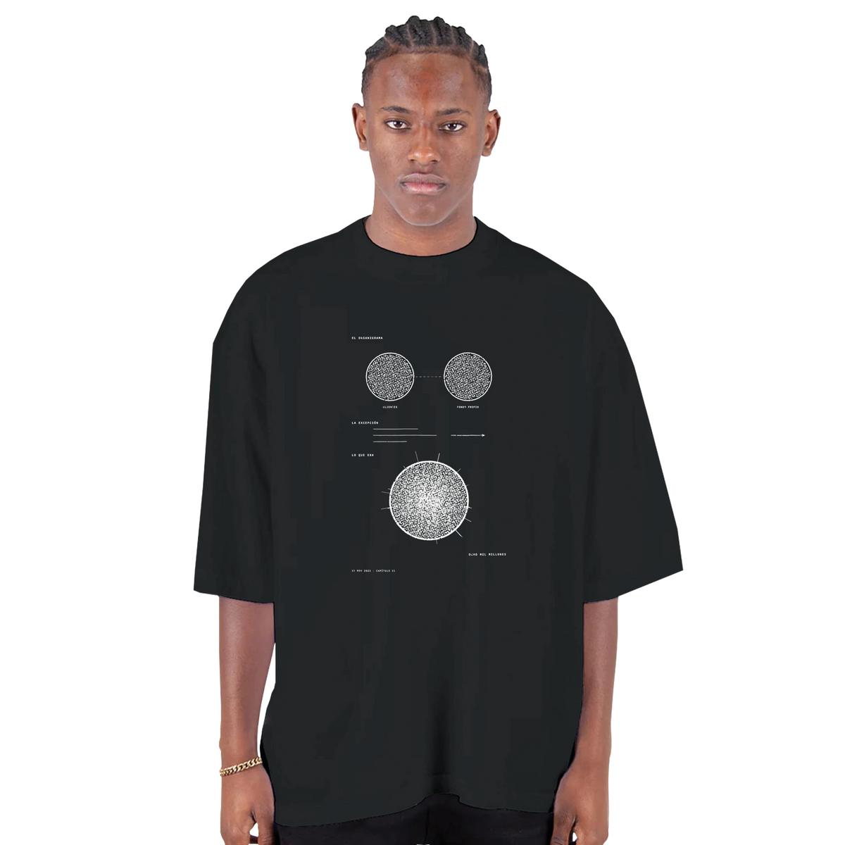 The Org Chart — Oversized Drop-Shoulder T-Shirt