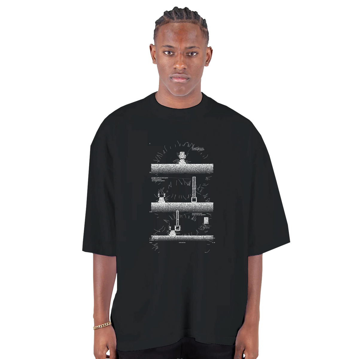 アルデスロイキン · 致死に近い用量 — ドロップショルダー・オーバーサイズTシャツ
