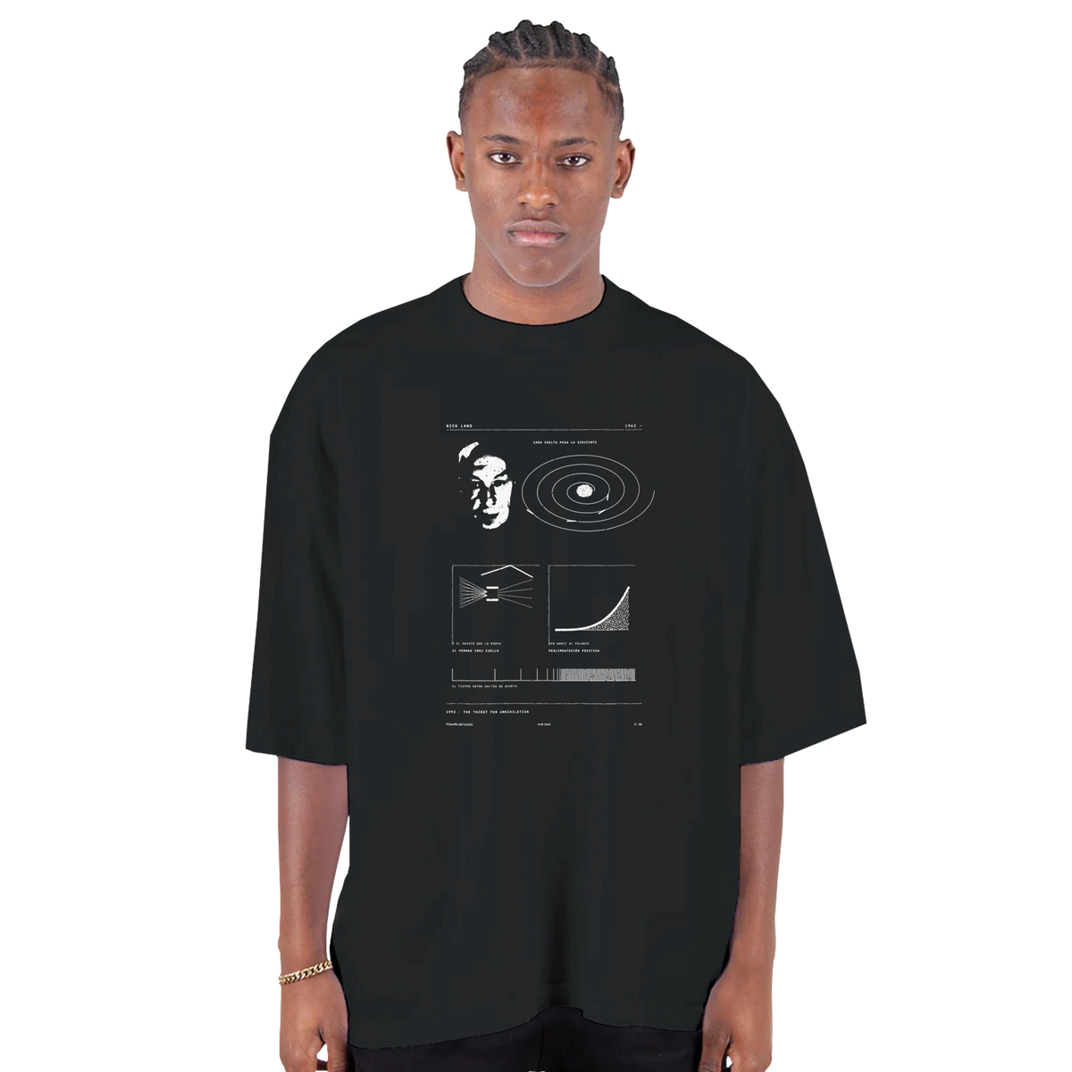 LAND · The Bottleneck — Oversized Drop-Shoulder T-Shirt