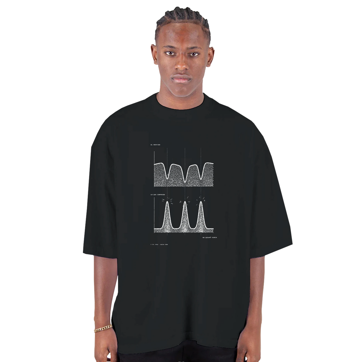 The Market — Oversized Drop-Shoulder T-Shirt