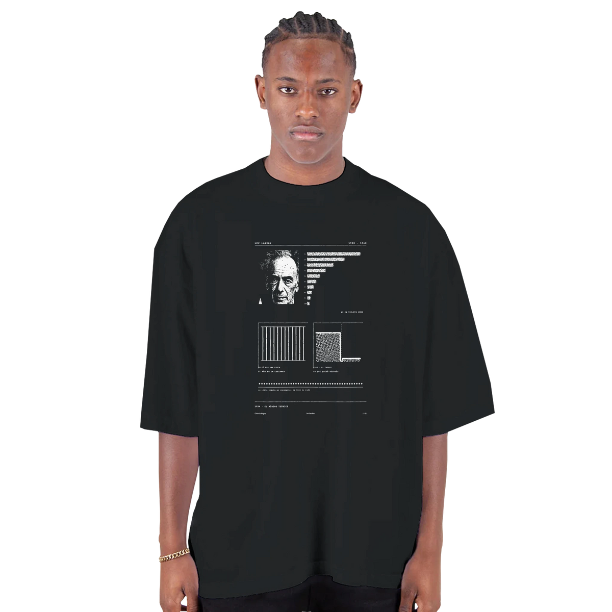 ランダウ · 秩序変数 — ドロップショルダー・オーバーサイズTシャツ