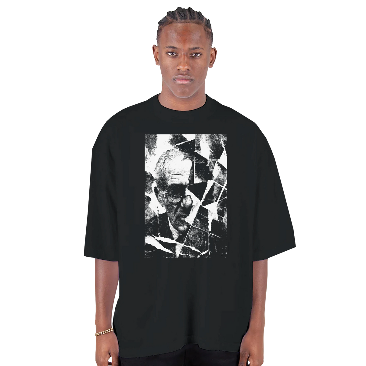 The Entropy of Knowing — Oversized Drop-Shoulder T-Shirt