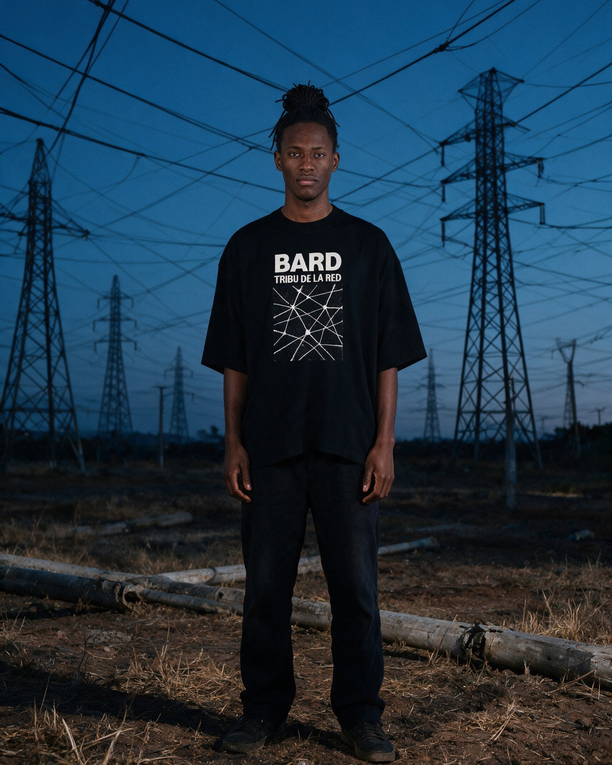 匿名の同盟 — ドロップショルダー・オーバーサイズTシャツ