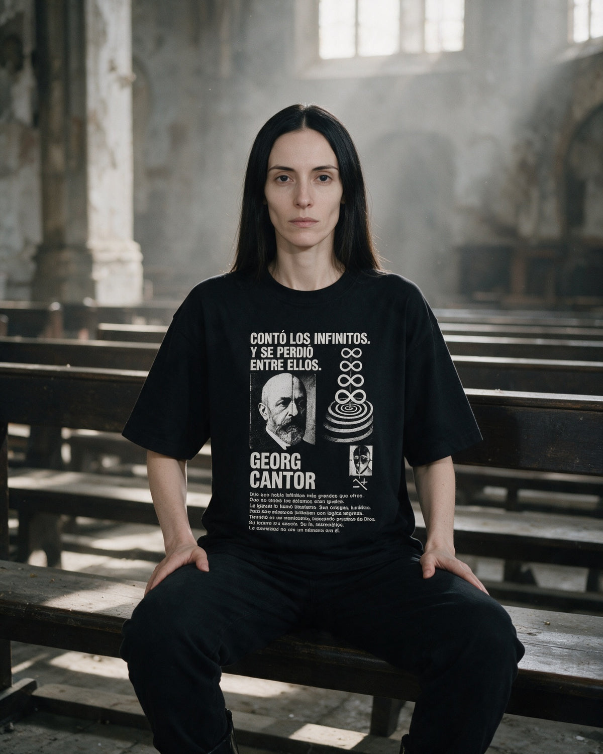 無限の共食い — ドロップショルダー・オーバーサイズTシャツ