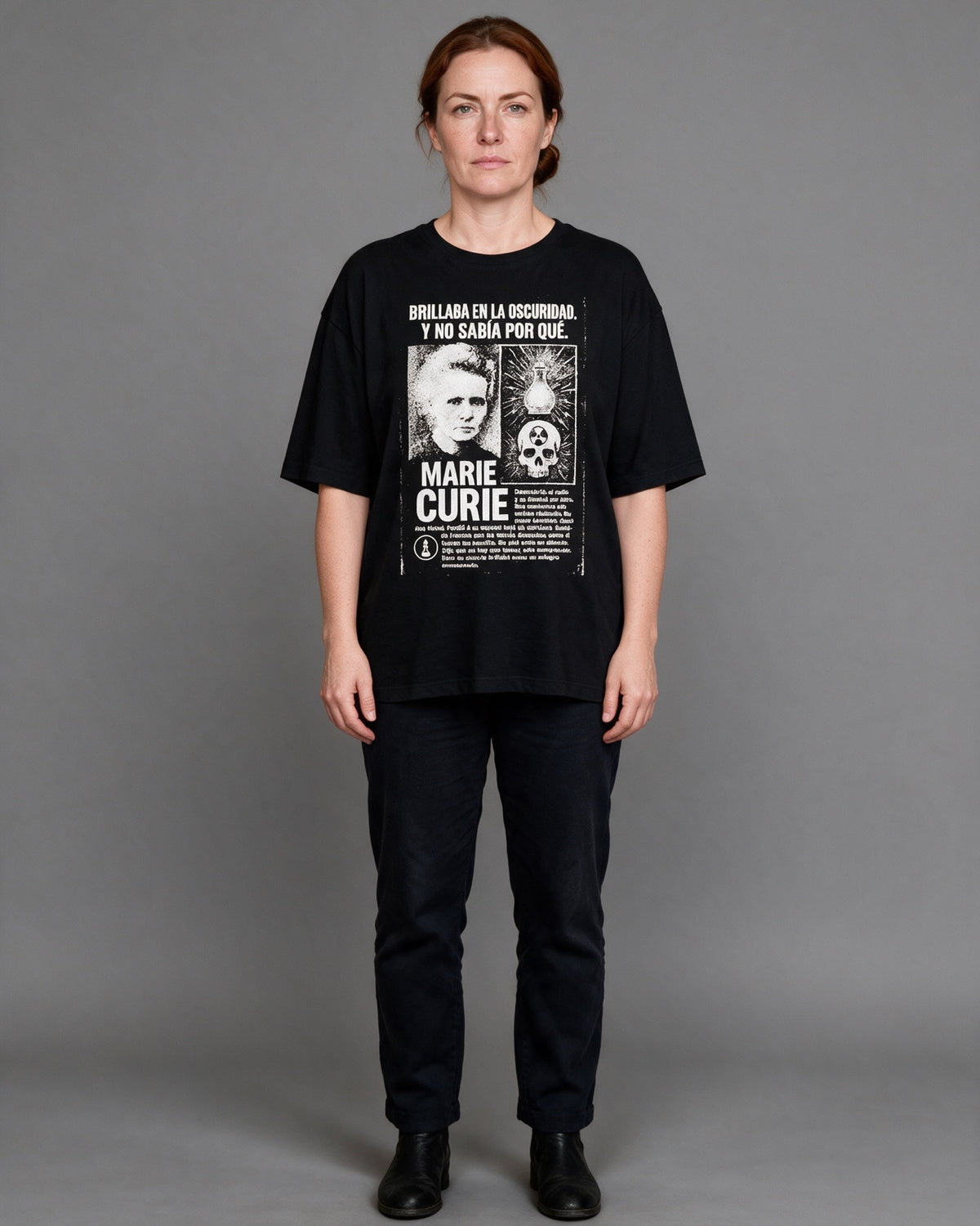 Irradiated Relic — Oversized Drop-Shoulder T-Shirt