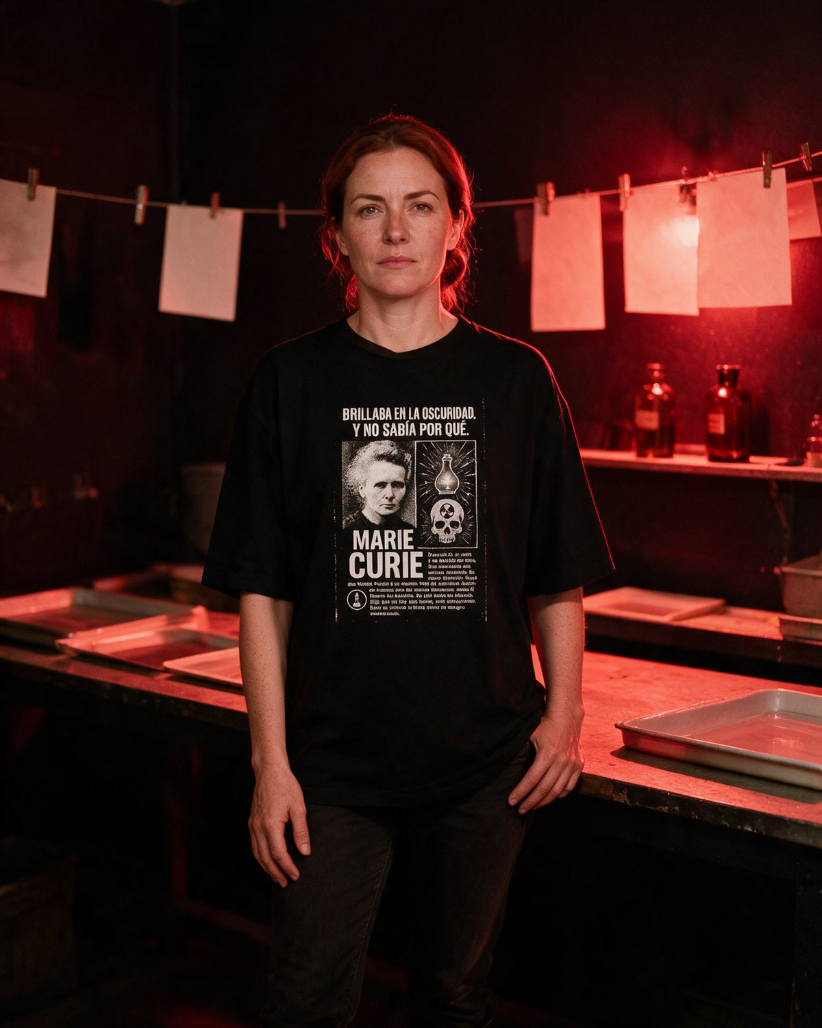 Irradiated Relic — Oversized Drop-Shoulder T-Shirt