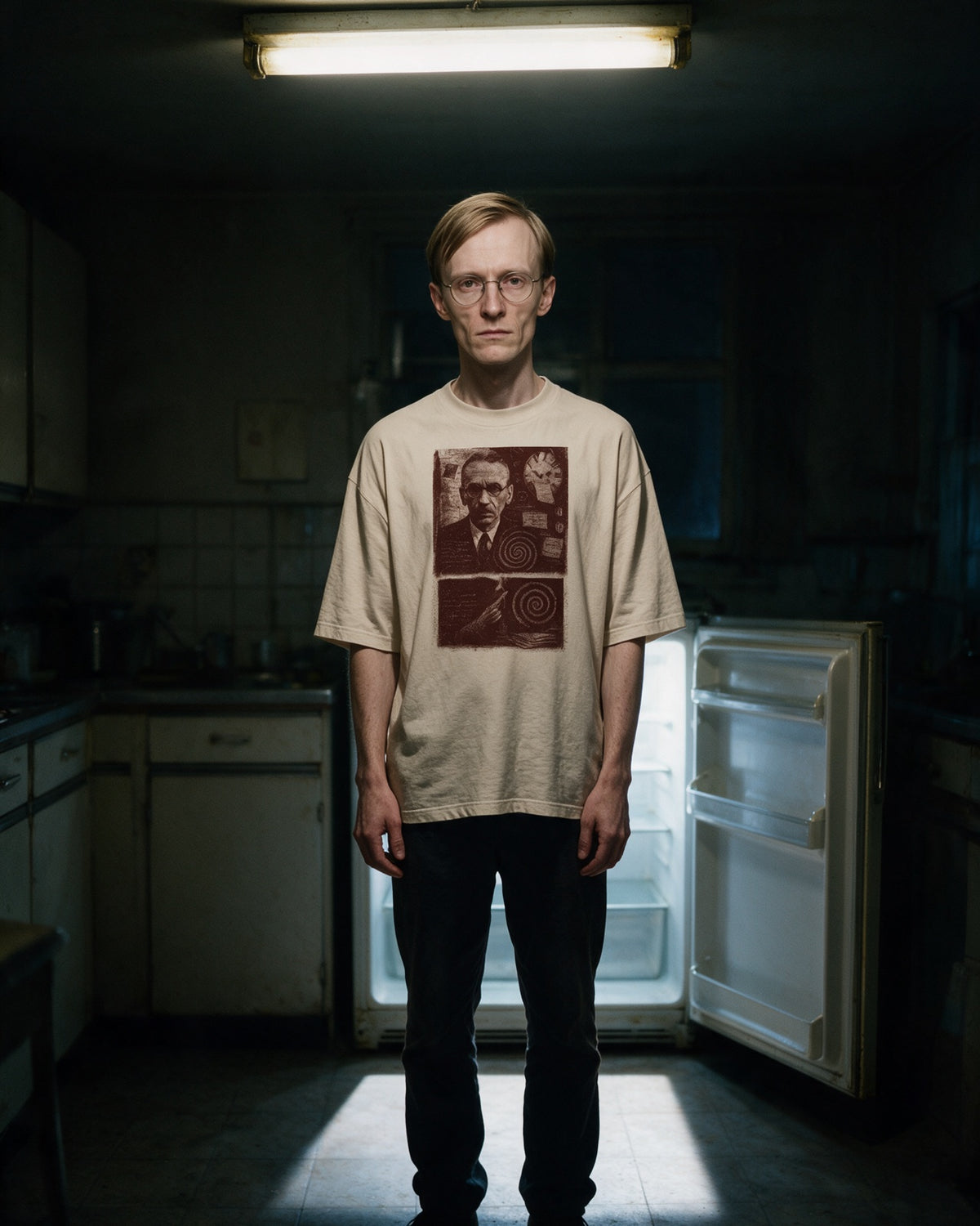 Logic of the Void — Oversized Drop-Shoulder T-Shirt