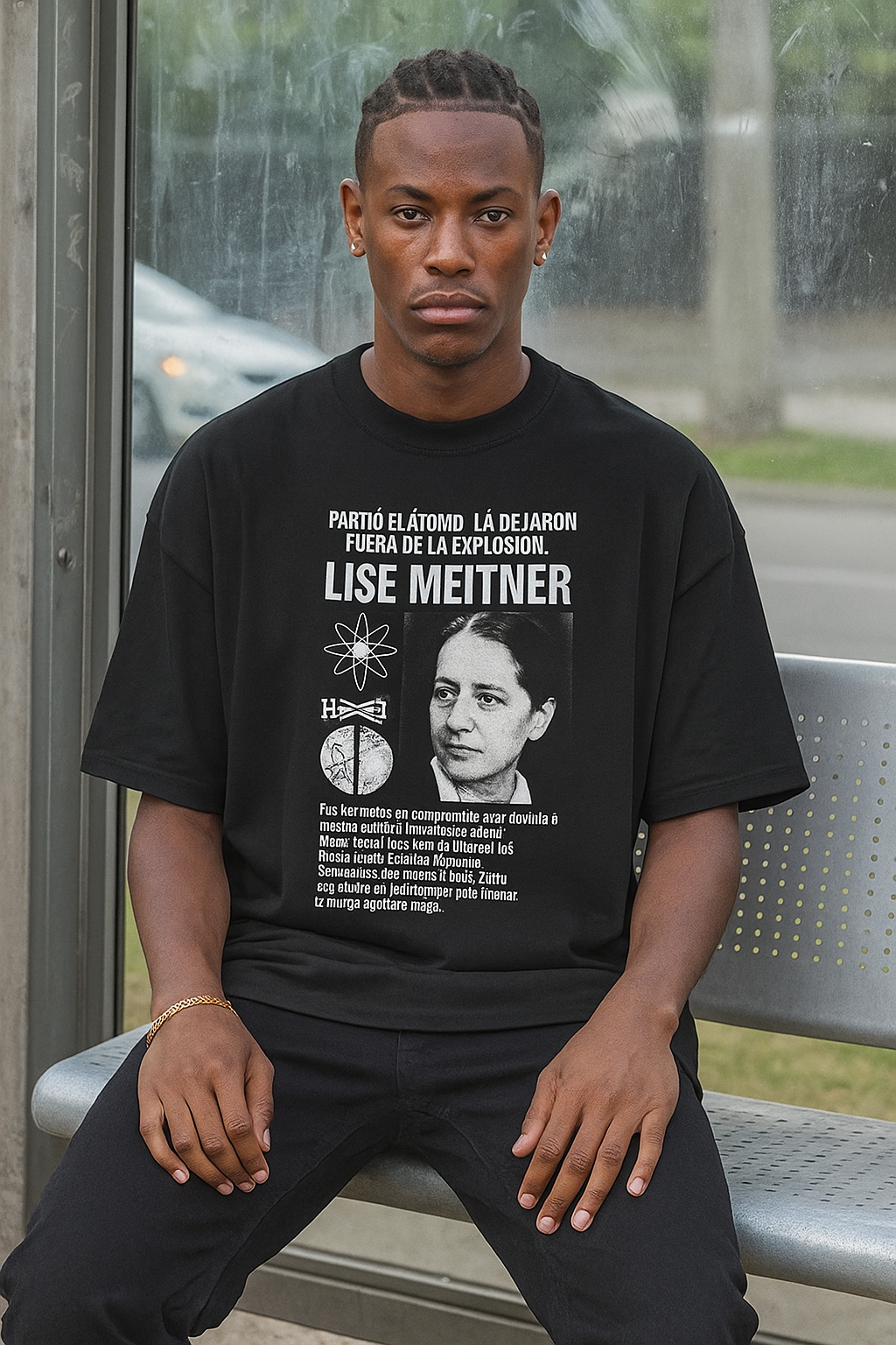 認められざるエネルギー — ドロップショルダー・オーバーサイズTシャツ