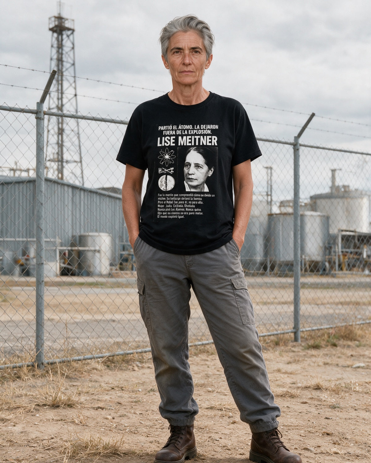 認められざるエネルギー — ドロップショルダー・オーバーサイズTシャツ