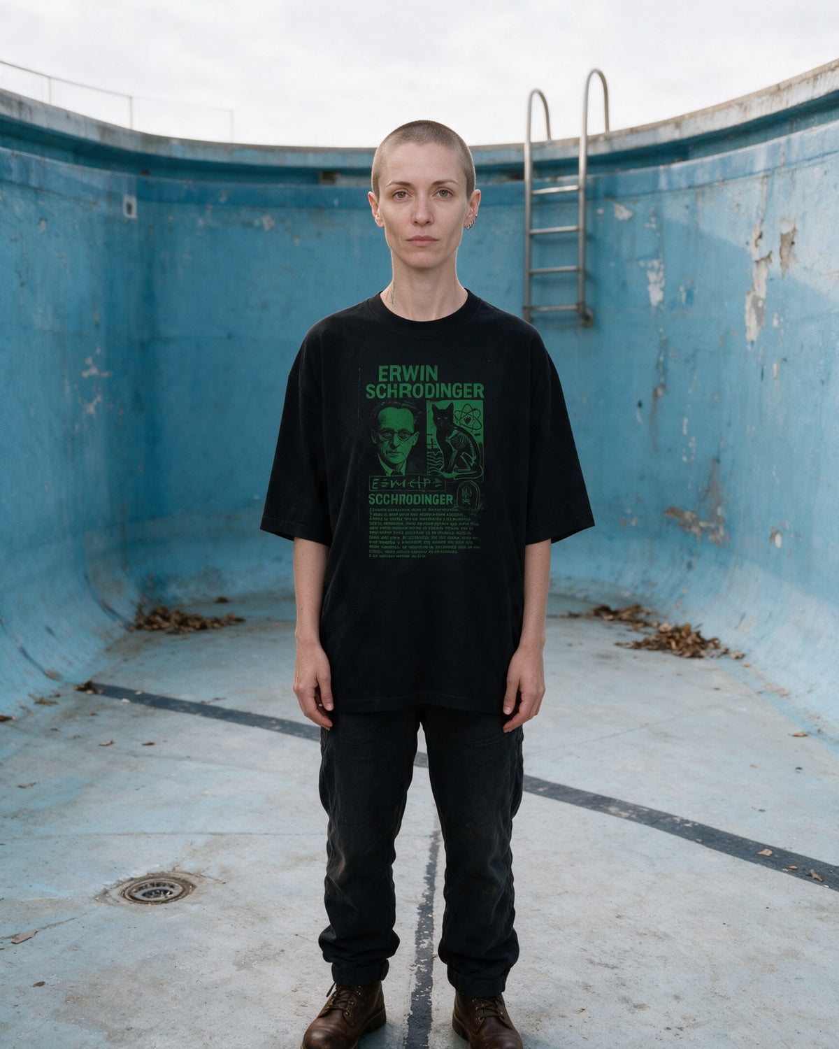 El Pulso Inestable — Camiseta Oversized de Hombro Caído