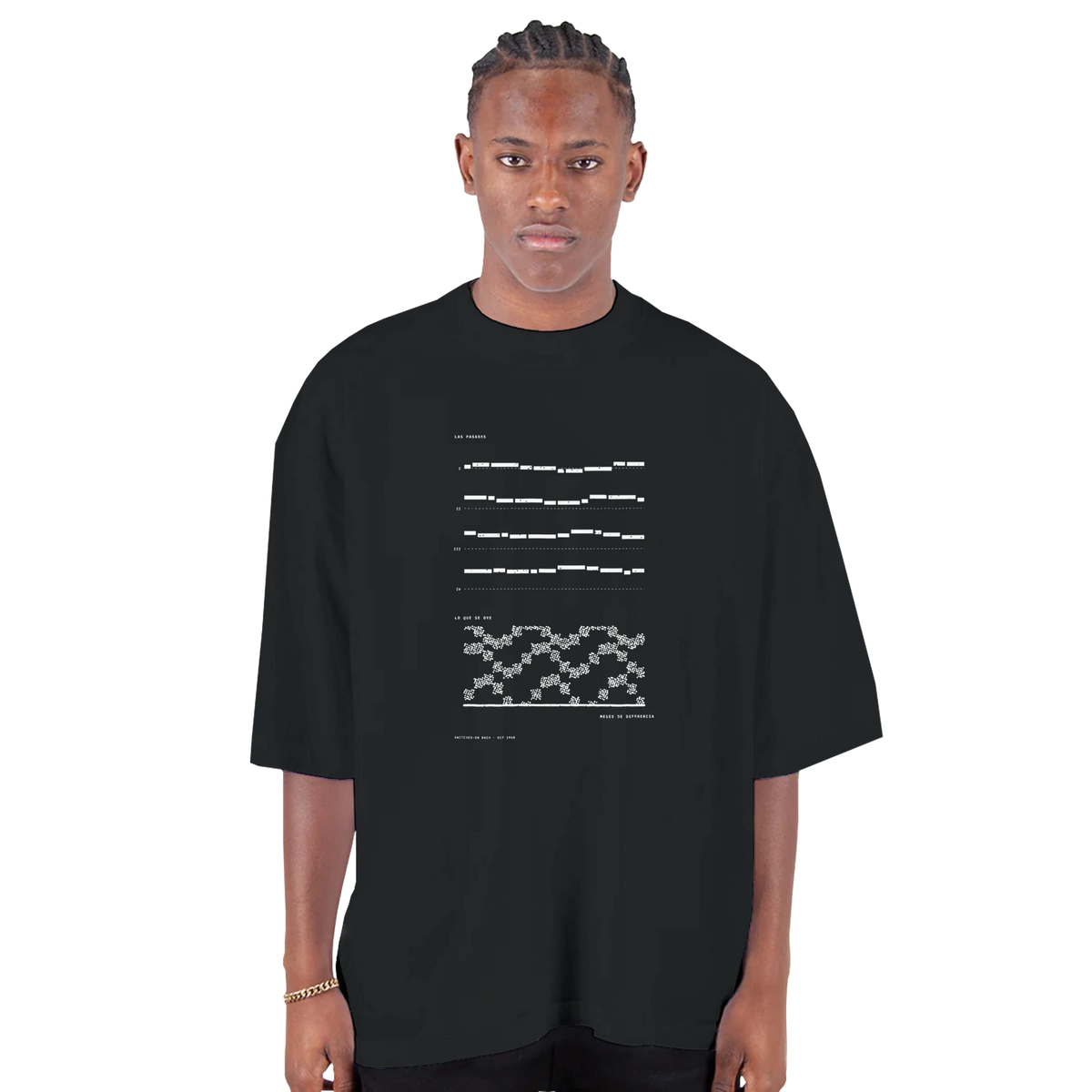 重ね録り — ドロップショルダー・オーバーサイズTシャツ
