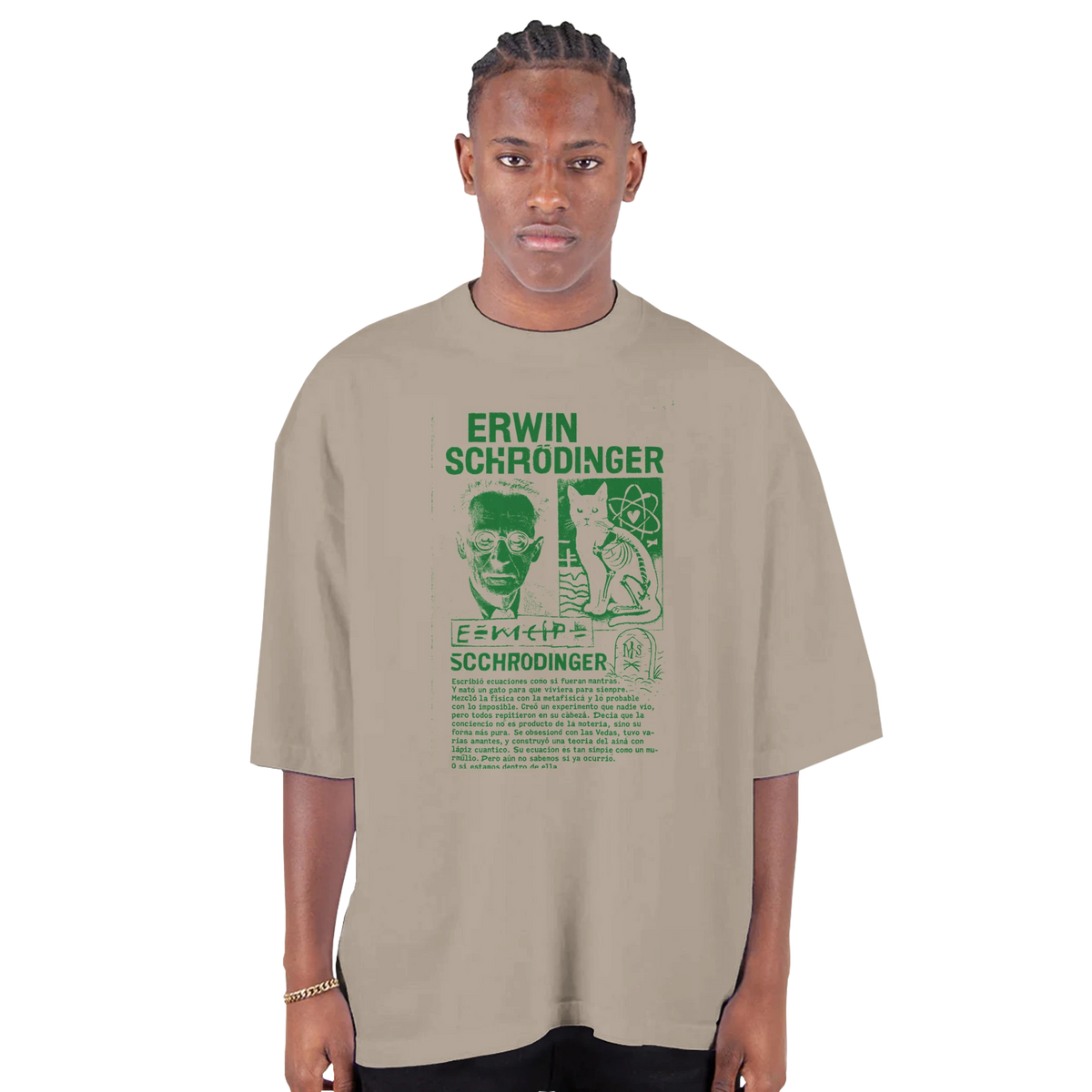El Pulso Inestable — Camiseta Oversized de Hombro Caído