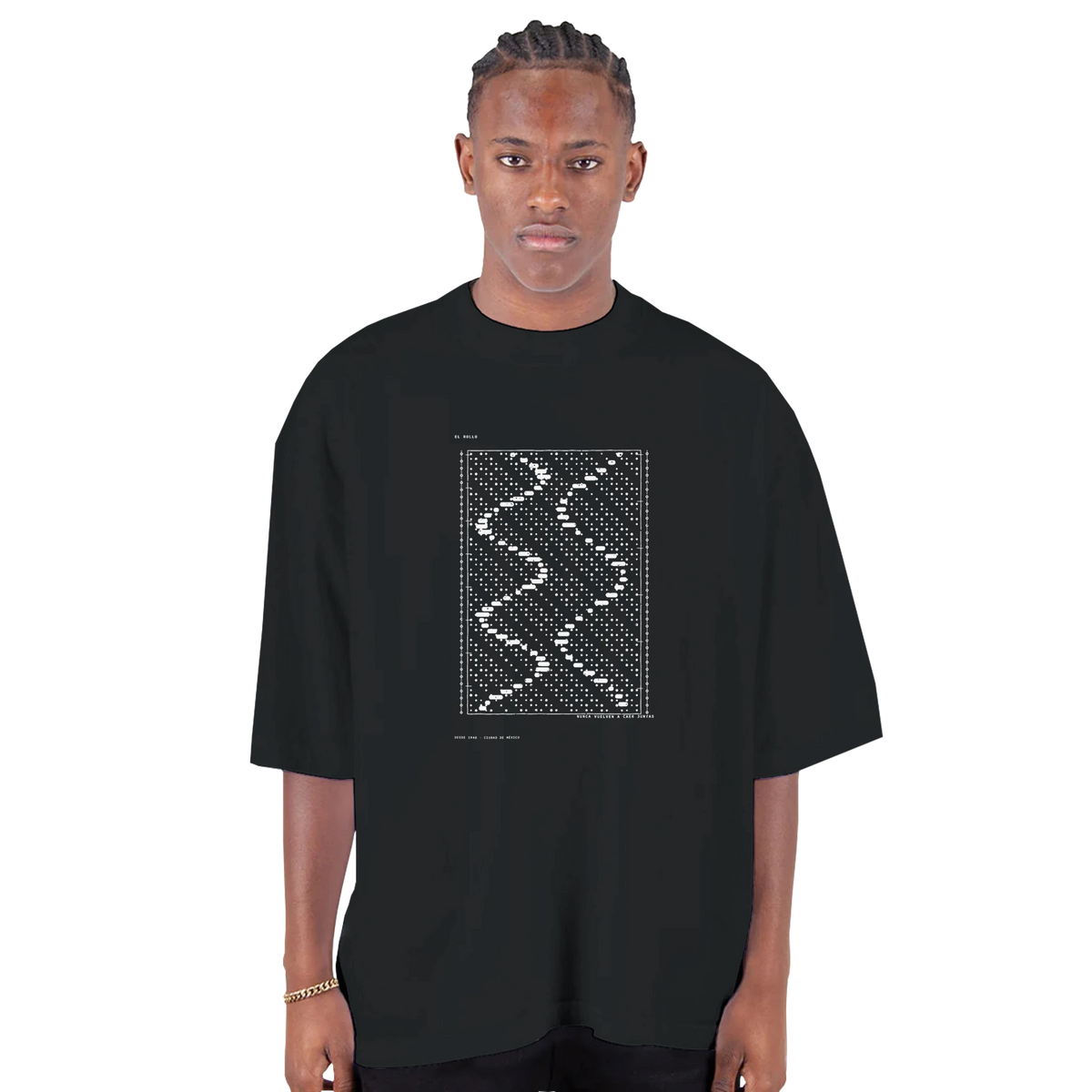 巻き紙 — ドロップショルダー・オーバーサイズTシャツ