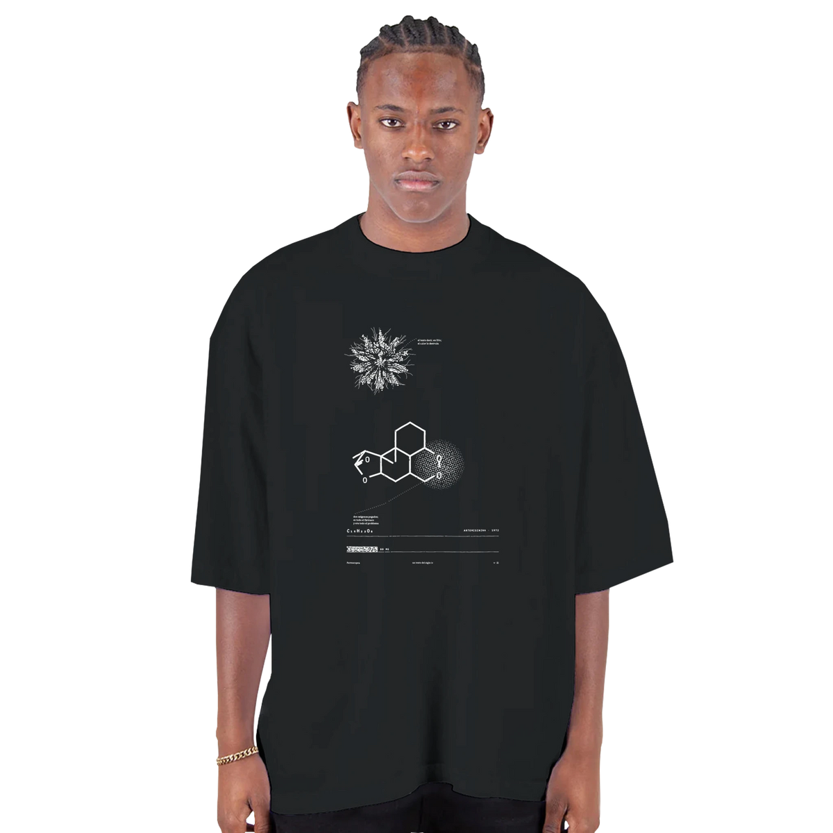 アルテミシニン · 四世紀の書物 — ドロップショルダー・オーバーサイズTシャツ
