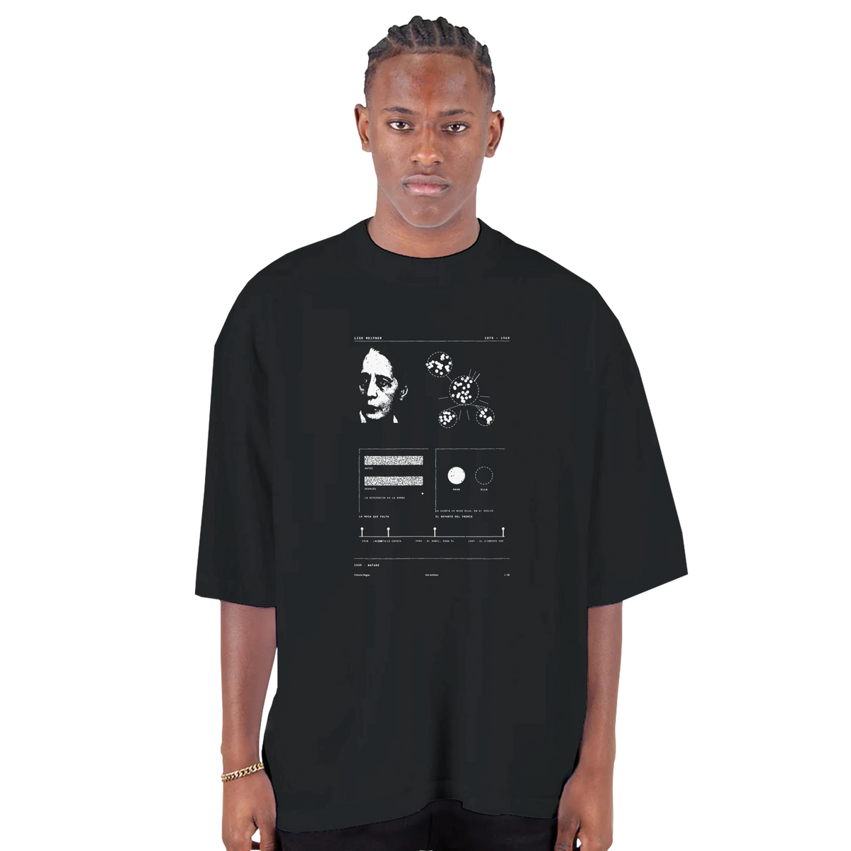 MEITNER · The Missing Mass — Oversized Drop-Shoulder T-Shirt