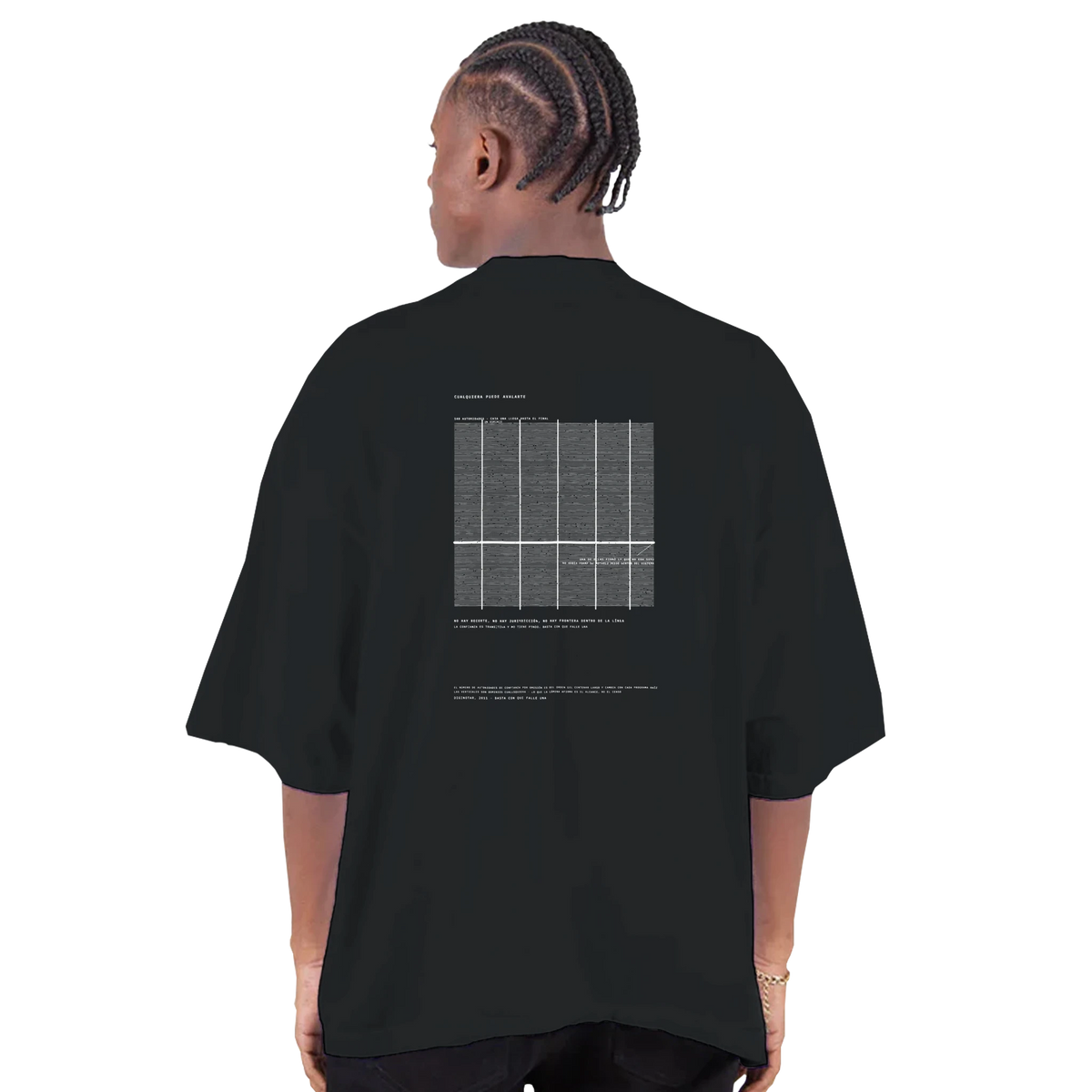 LAS AUTORIDADES DE CERTIFICACIÓN · Cualquiera Puede Avalarte — Camiseta Oversized de Hombro Caído