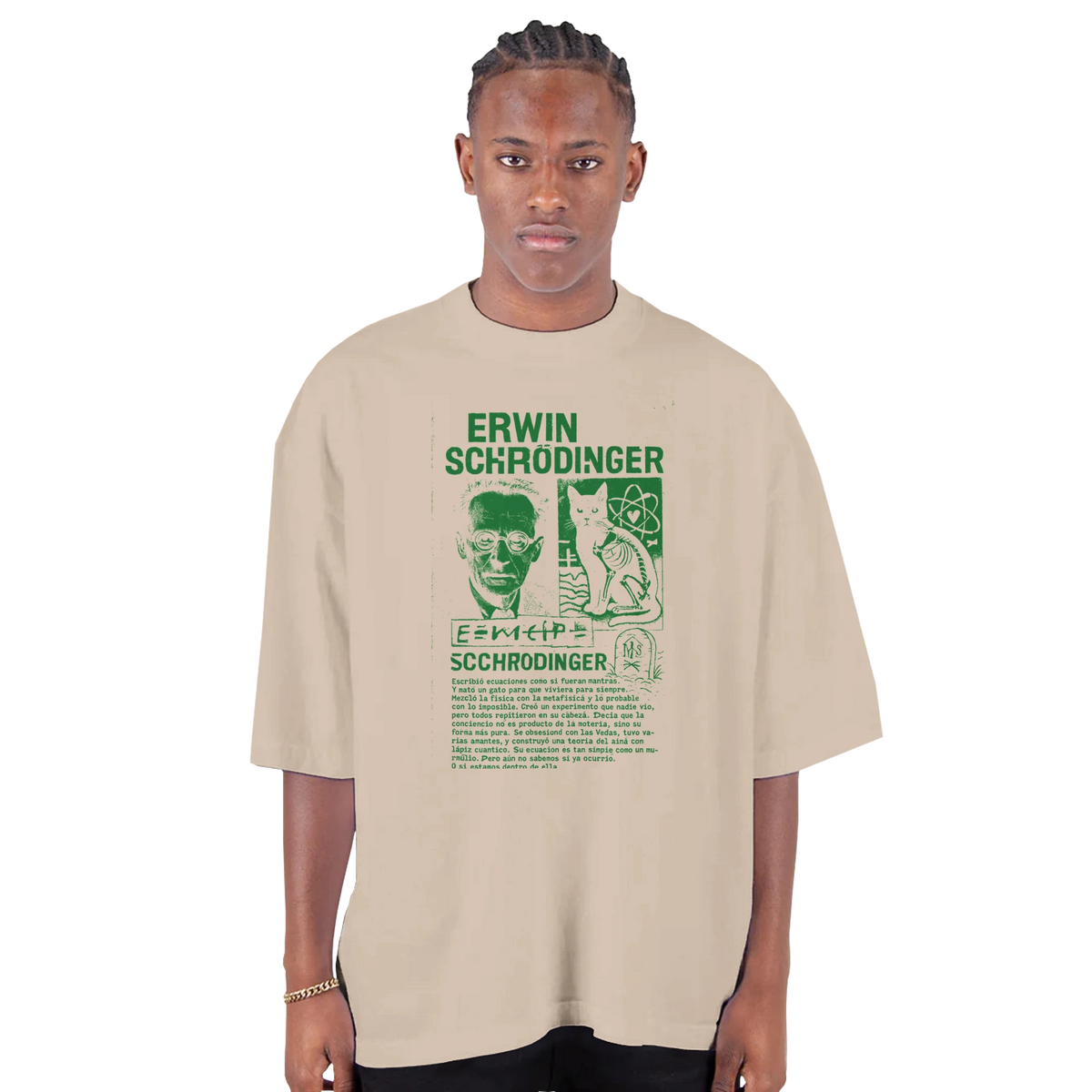 El Pulso Inestable — Camiseta Oversized de Hombro Caído