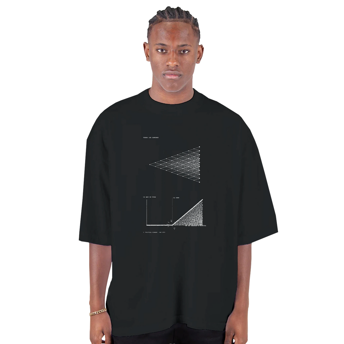 すべての道 — ドロップショルダー・オーバーサイズTシャツ