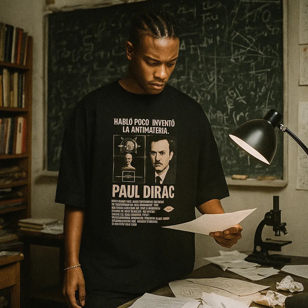 素粒子の苦行者 — ドロップショルダー・オーバーサイズTシャツ