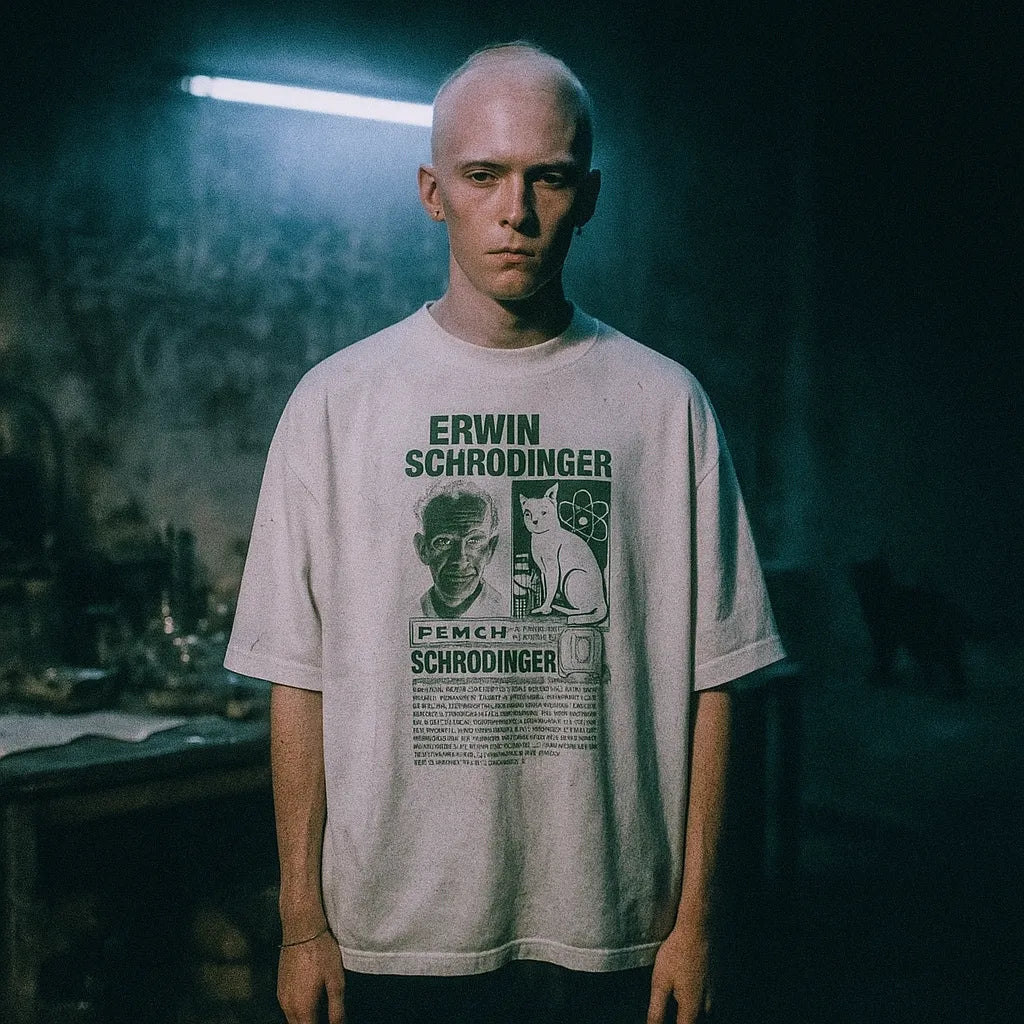 El Pulso Inestable — Camiseta Oversized de Hombro Caído